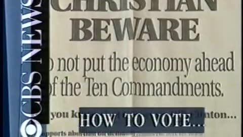 November 8, 1995 - Promo for 'CBS Evening News with Dan Rather'