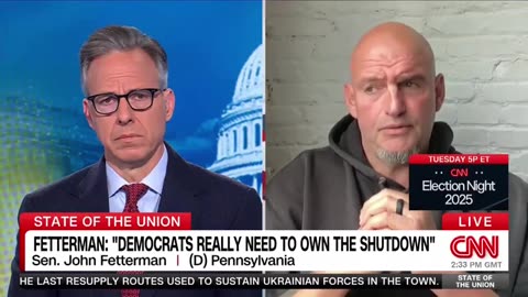 Sen Fetterman - Democrats Need To OWN The Shutdown