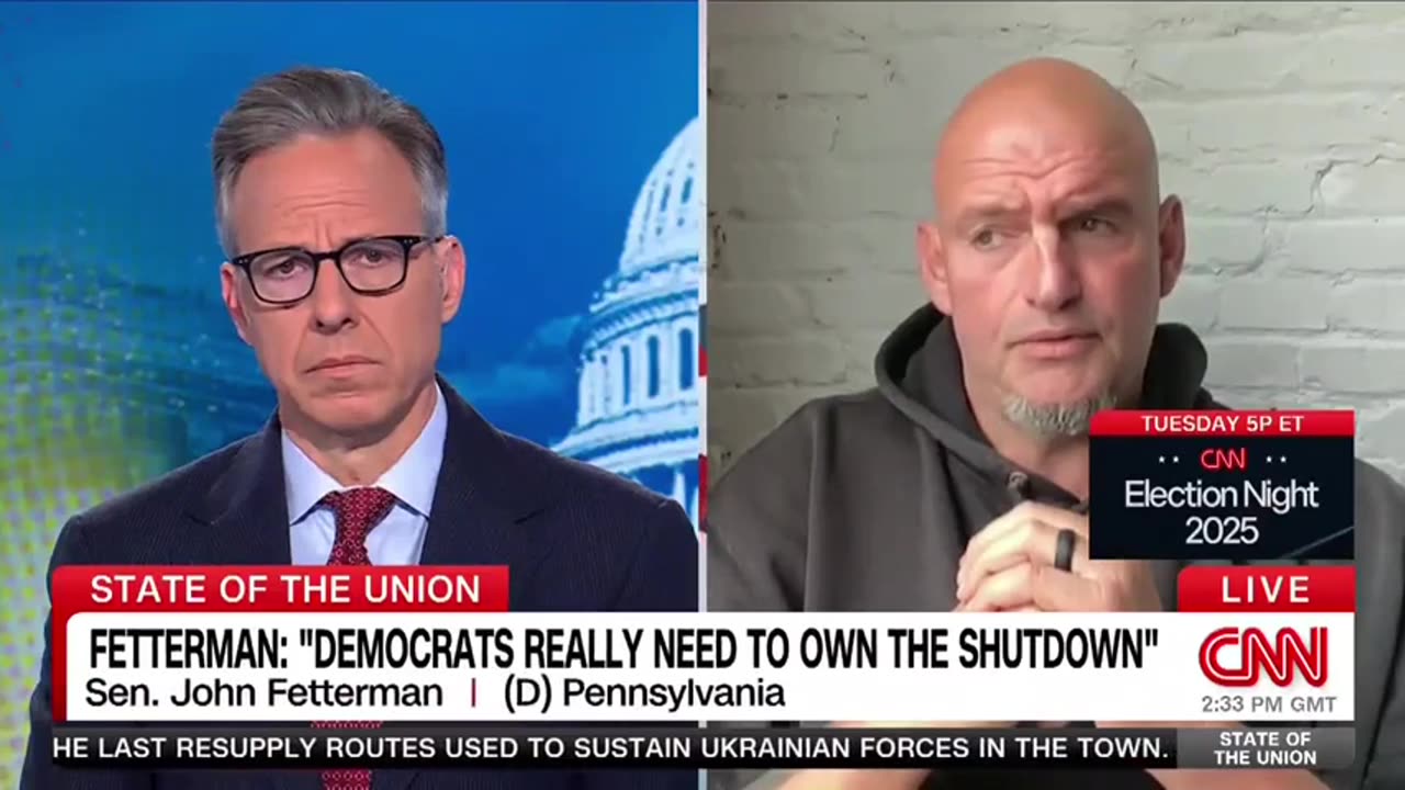 Sen Fetterman - Democrats Need To OWN The Shutdown