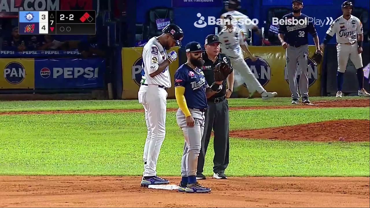 Cafecito Martínez en el momento clave