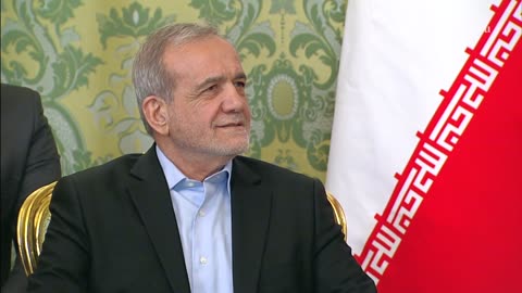 Putin and Iranian President Peseschkian began talks in the Kremlin