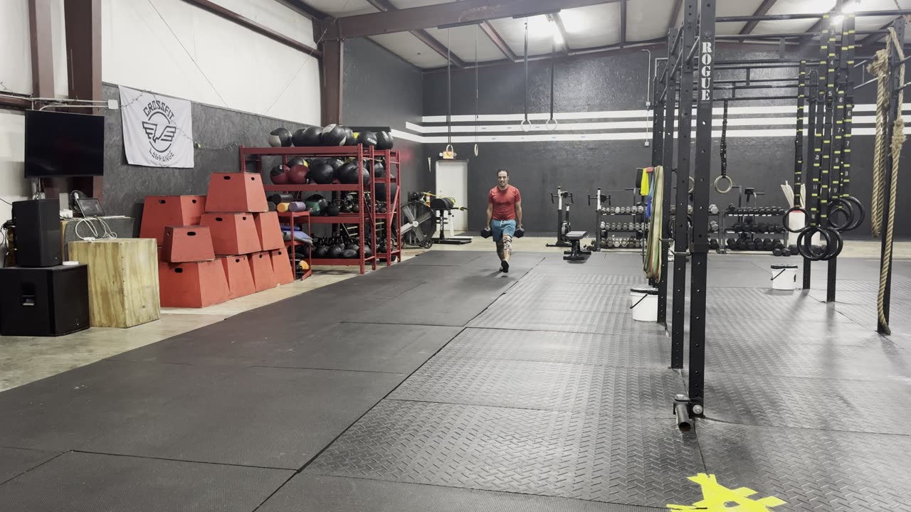 21-15-9 Snatches 75lbs, 95lbs, 115lbs, 20 Box Jump Overs after each Set