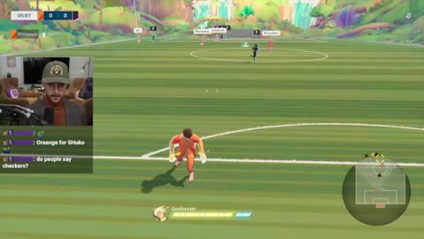 526 I Watched my players kick the ball