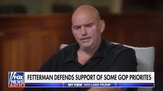 Sen Fetterman Backs Away From Democrats