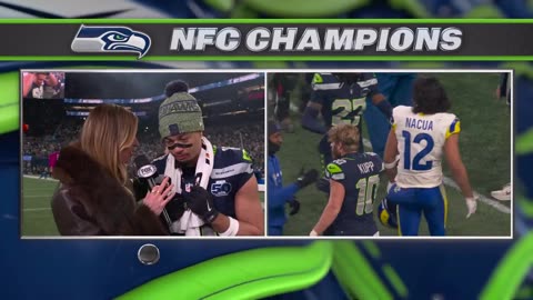 Jaxon Smith-Njigba gets emotional after Seahawks defeat Rams