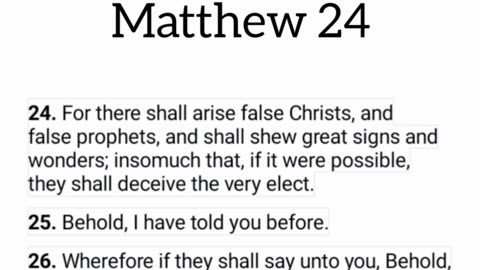 10 Final Sign Before Jesus Nazareth Arrival.
