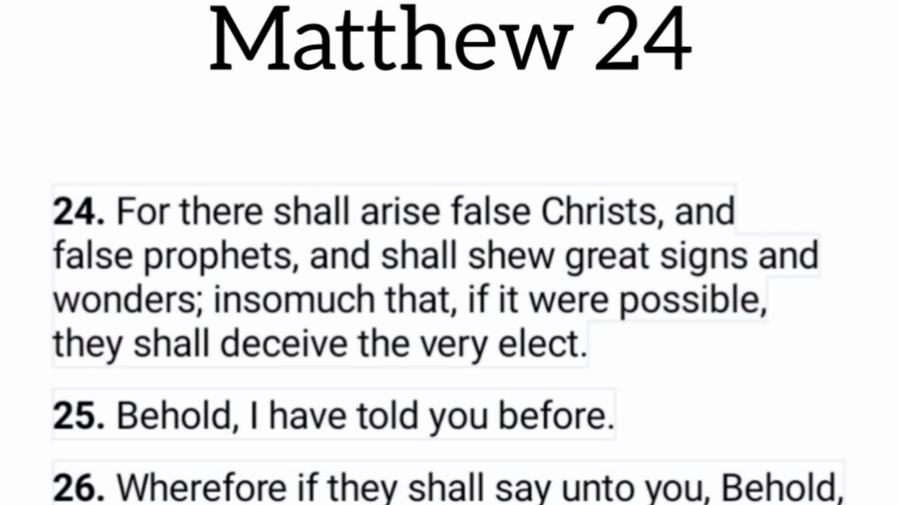 10 Final Sign Before Jesus Nazareth Arrival.