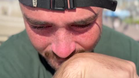 WATCH THE HOLY SPIRIT MOVE ON THIS YOUNG MAN AS HE HEARS THE GOSPEL