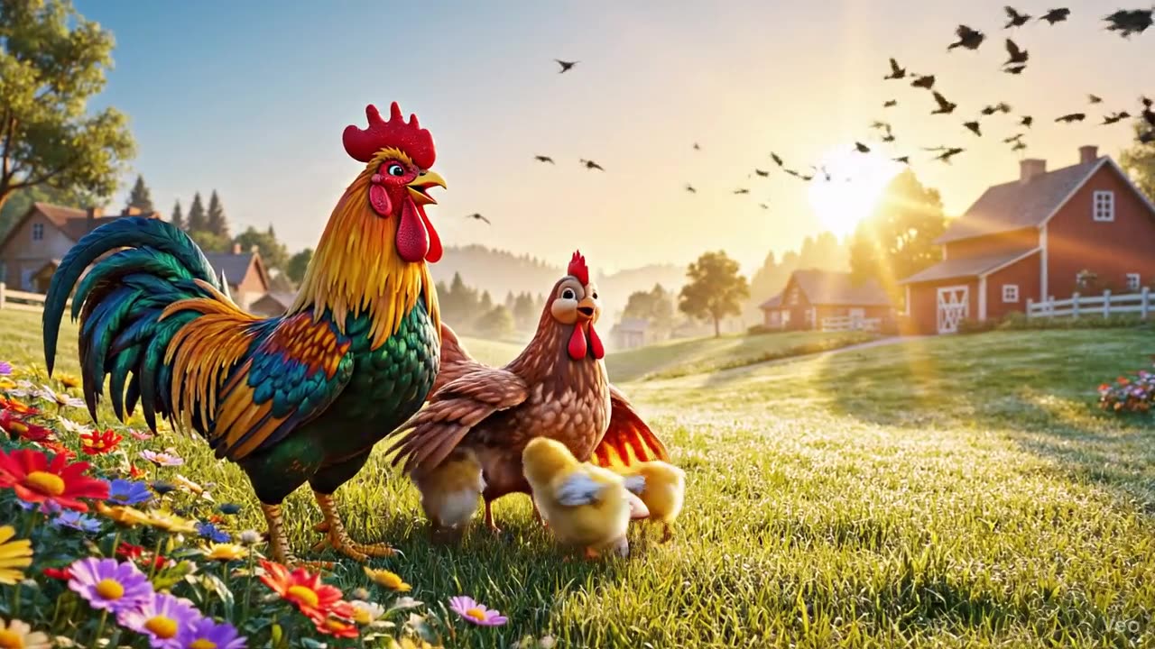 “पापा वापस नहीं आए 😢 | एक मुर्गे की दर्दनाक कहानी | Emotional Animated Short”