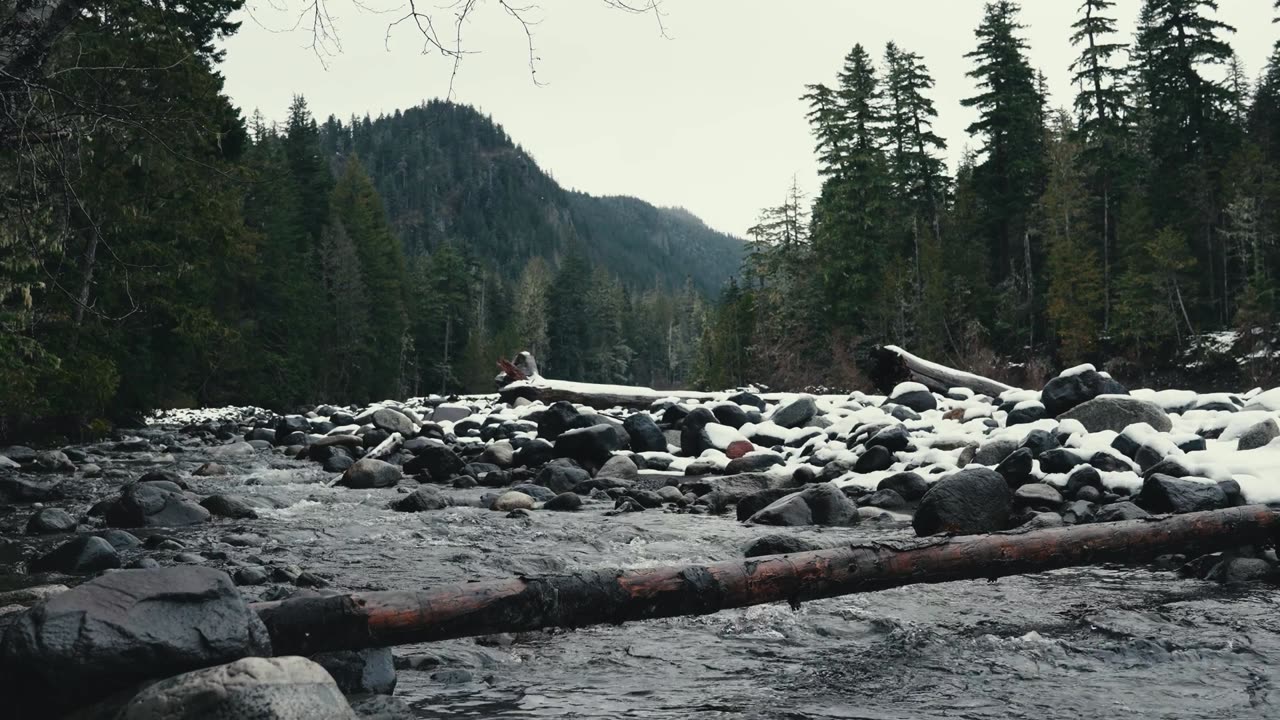 Mountain River Relaxation and Meditation