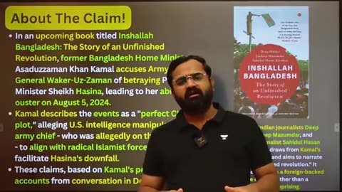 Bangladesh Coup Shocker! Army Chief Waker Uz Zaman Betrayed Sheikh Hasina, Worked For CIA _ Kinjal