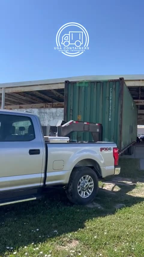 Impossible #Container #Delivery Made Possible by Andrei🥇 | USA Containers