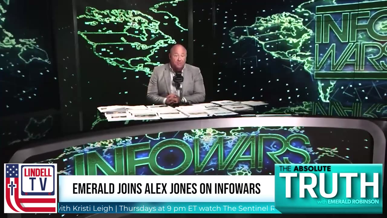 EMERALD JOINS ALEX JONES ON INFOWARS - 10.03.25