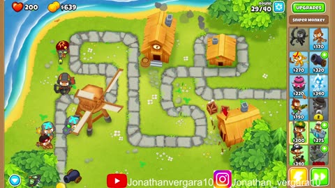 bloons tower defense gameplay