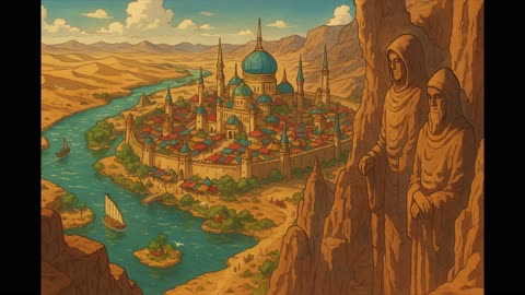 River of the Desert City V8