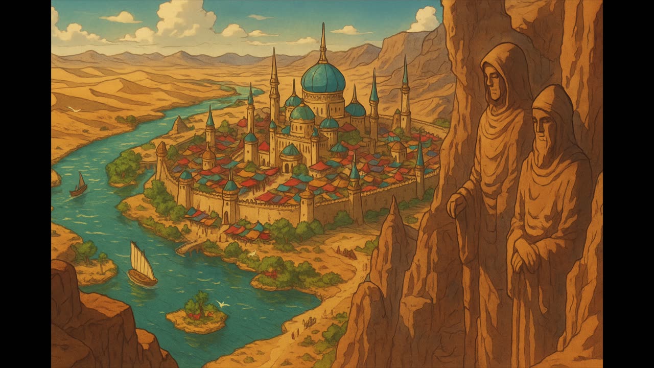 River of the Desert City V8