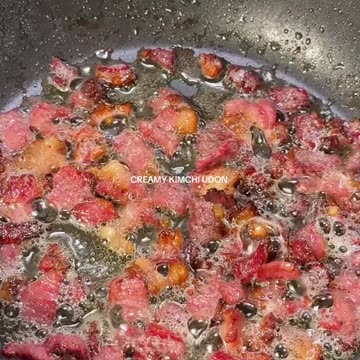 Creamy Kimchi Udon 🍜🔥 A cozy, creamy