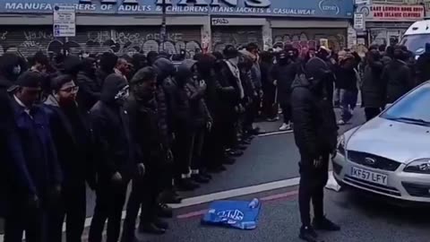 There are about 500 mosques in London. Why do they pray to Allah in the streets?