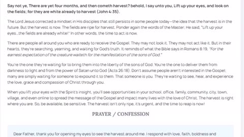 Rhapsody of realities - December 11, 2025