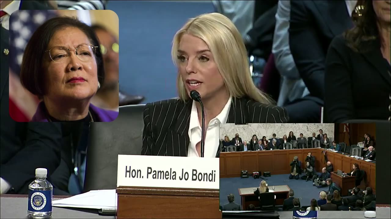 Pam Bondi calls out Dem Senator Mazie Hirono to her face in a fiery exchange