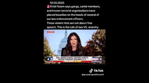 Kristi Noem - bounties..