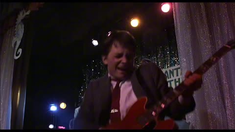 Back to the Future - Marty plays guitar at dance scene