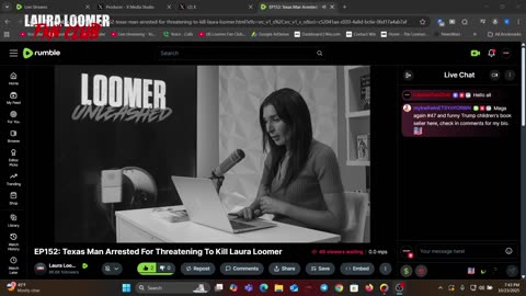 EP152: Texas Man Arrested For Threatening To Kill Laura Loomer - simulcast