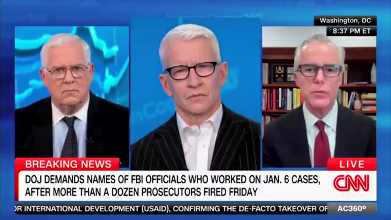 Former deputy FBI director Andrew McCabe says the FBI is in "utter disarray" thanks to Trump