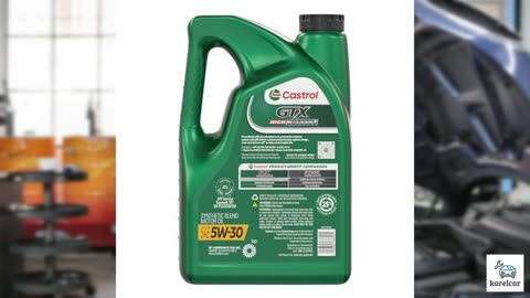 Castrol GTX High Mileage 5W-30 Synthetic Blend Mot