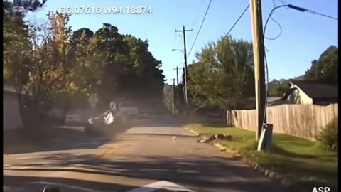 Fleeing Suspect's Girlfriend Ejected from Vehicle During Crash