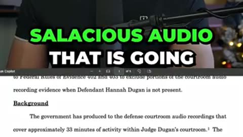 Judge Dugan - Requested Audio Tapes
