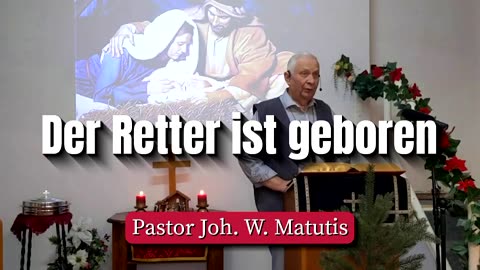 Der Retter ist geboren