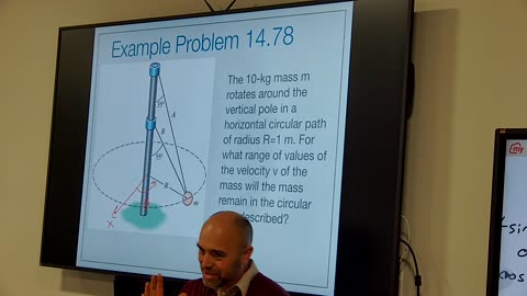 Dynamics: Centripetal Force problem