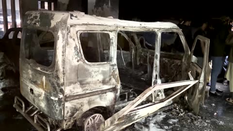 Karachi firefighters put out fire near site of recent deadly blaze