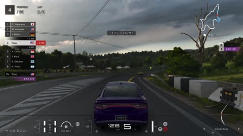 America’s Most Stolen Muscle Car: Raw 922HP Plum Purple Dodge Charger SRT Hellcat in Gran Turismo 7!