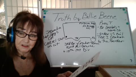 012425 7P(TX) TRUTH BY BILLIE BEENE "FLASH" PRES T ORDERS US COMBAT TROOPS TO THE US/MX BORDER!