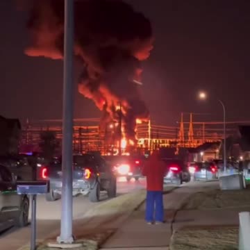 Explosion and Fire at North Fort Worth Texas power substation