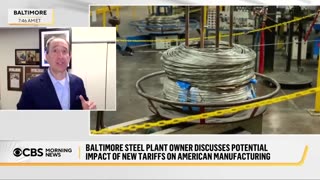 Drew Greenblatt, CEO of Baltimore-based Marlin Steel, SUPPORTS President Trump's tariffs