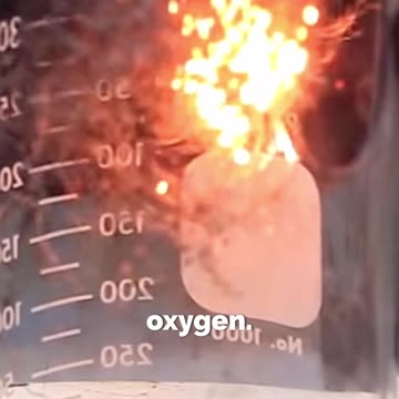 Liquid Oxygen 💨➡️❄️ Rocket Fuel in a Beaker #chemistry #science