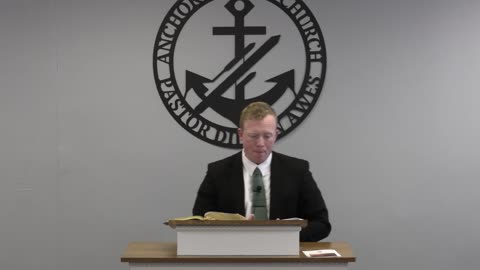 1 Samuel 27 - Pastor Dillon Awes | Anchor Baptist Church