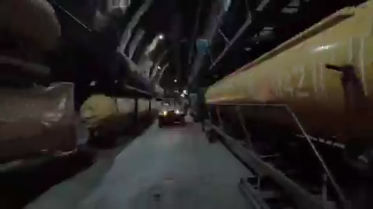 Iranian state TV broadcasts Guards commander inspecting a subterranean missile facility.