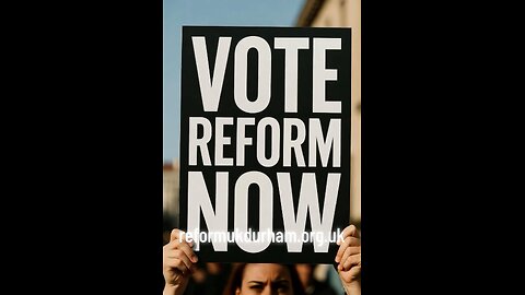 "Every vote matters, every voice counts! 🗳️✨ Let’s pave the way for a brighter future with reform uk