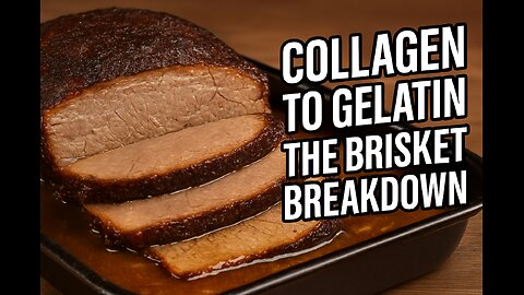 Collagen to Gelatin 🥩 The Brisket Breakdown