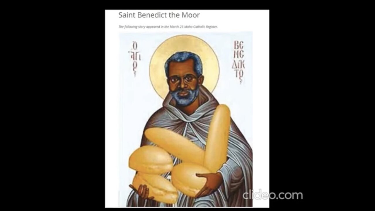 Saint Benedict The Moor, BLACK, DARK-BROWN SKINNED, Swarthy(Israelites) 🕎 Ezekiel 39,23-29 “And the heathen shall know that the house of Israel went into captivity for their iniquity”