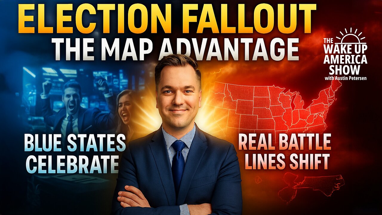 Election Fallout: Blue-State Wins, Red-State Resolve — The Real Map of Power