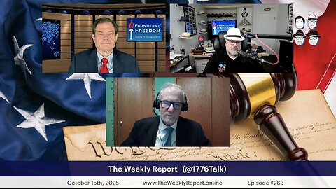 The Frontiers of Freedom Weekly Report - October 15, 2025