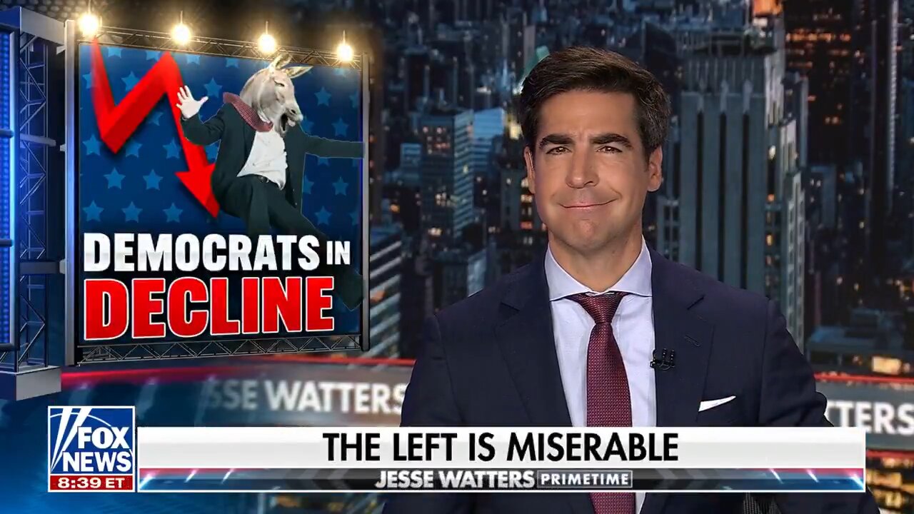 Jesse Watters | The Democrats are viewed as down right toxic☠️
