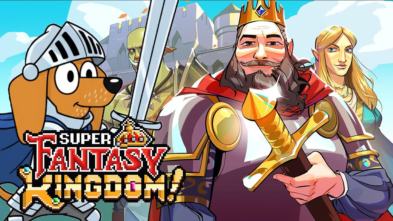 Trying Super Fantasy Kingdom! Chill Stream