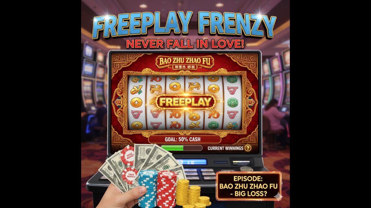 FREEPLAY FRENZY CHALLENGE: BAO ZHU ZHAO FU MY @$$! - TURNING FREEPLAY INTO REAL CASH
