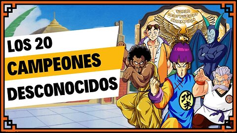 CRONOLOGÍA OCULTA del TORNEO DE ARTES MARCIALES del I - XX "Los primeros ganadores" Fanfic